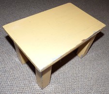 Keine alte Holz-Ruschte, Holztritt, 32 x 21 x 20 cm