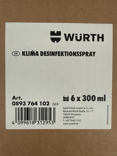 Würth klima reinigung - reinigung, 6