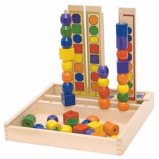 SORTIERSPIEL KLEINKINDER HOLZ