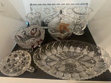 Glas Kristall 7 Teile Zwei