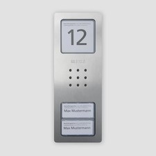 Siedle Compact Audio Türstation Edelstahl 2 Klingeln Aufputz IP54