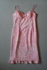 ESCADA Partykleid rosa weiß