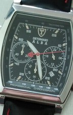 De Tomaso Alba - Chronograph - Quarz .. mit Datum - Herrenuhr /Unisex - Tonneau 
