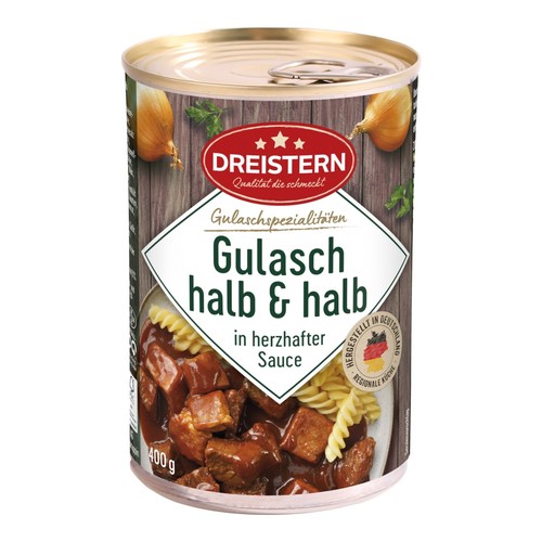 Dreistern gulasch halb - gulasch,