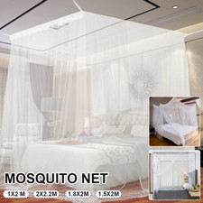 Weiß Moskitonetz Betthimmel