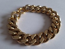 Armband  Gold Ton Opulent  Gliederarmband Vintage 