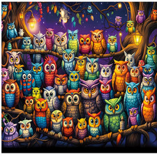 Magische Eule Puzzle 1000