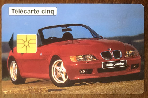 Telecarte bmw roadster - telecarte,