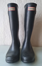 Hunter Gummistiefel Gr. 35/36, schwarz