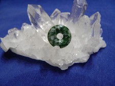 Baum Achat Donut 15mm Edelstein Anhänger