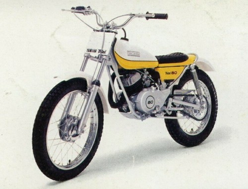 Yamaha ty80 grafik aufkleber - yamaha,