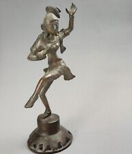 Messing Statue Indien Tempel Tänzerin 