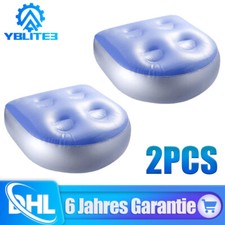 2STK Spa Whirlpool Booster Sitzkissen mit Saugnäpfen für Erwachsene Kinder DE