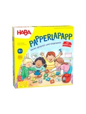 Haba Lern-Spielzeug Papperlapapp Spiel Kinder Sprache Geräusche Fühlen Greifen