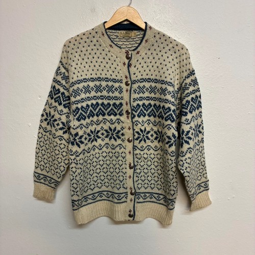Vintage bean strickjacke - vintage,