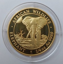 1/4 Unze Goldmünze Somalia