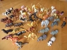 65 stück Tierfiguren, Spieltiere, Zootiere