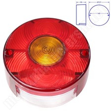 Lichtscheibe Ersatzglas rund