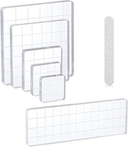 Stück acryl stempelblock - stück,