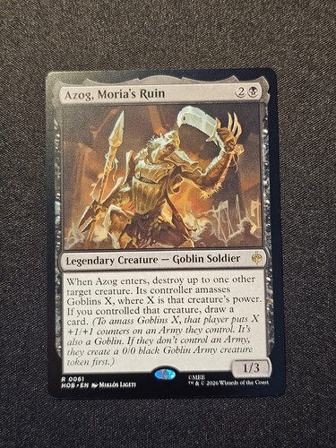 Magic mtg azog - azog,, moria's