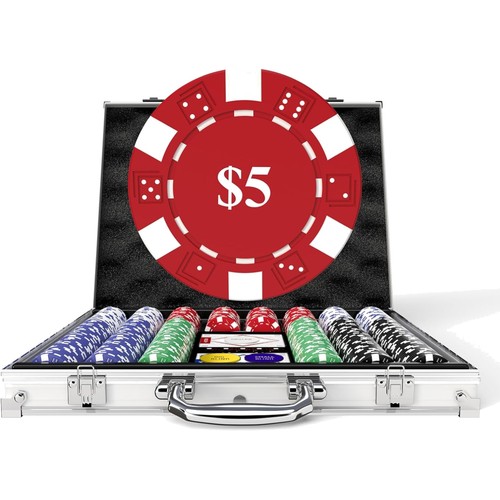 Pokerchips set 500 - pokerchips,