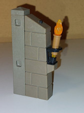 PLAYMOBIL RITTERBURG - WAND MIT FACKEL leuchtend