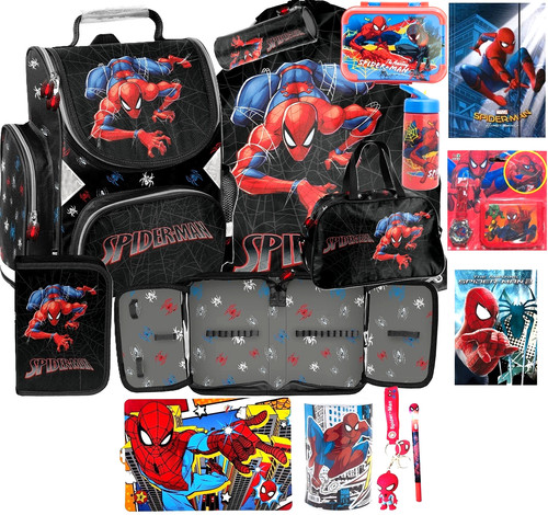 Spider man schulranzen set - spider-man,
