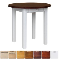 Runder Kiefer Tisch Esstisch