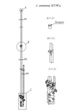 Flugfunk Basisantenne Towerantenne J-Pole für Flugfunk VHF 118-137MHz