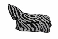 Sale!!! Bucas Buzz-Off Fliegendecke/ Weidedecke mit Halsteil Full Neck zebra