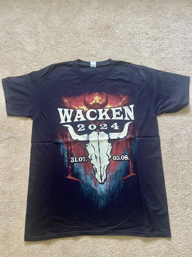 Shirt wacken 2024 gr l - t,