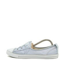 Converse Damen Dainty Ox Schnürsneaker Hellblau Textil Star Sneaker EU 38