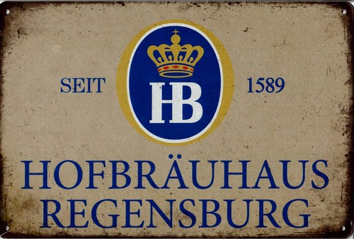 Blechschild hofbräuhaus - blechschild,
