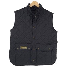 Belstaff Herren Gilet Schwarz