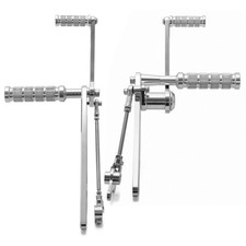 Poliert Fußrasten Vorverlegte