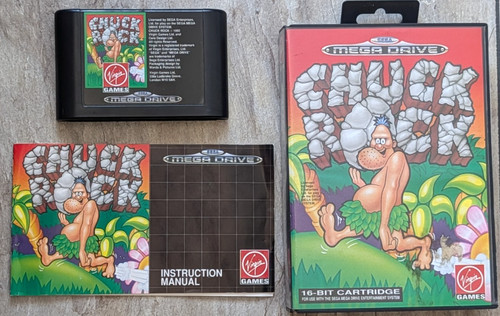 Sega mega drive spiel chuck - drive,