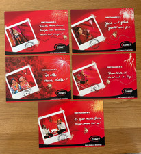 COMET Feuerwerk 5x Imagebroschüre verschiedene Ausführungen Silvester Pyro