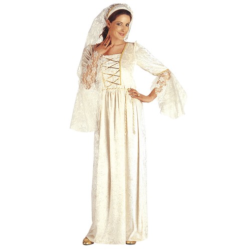 Adlige kleid mit schleiern - kleid,