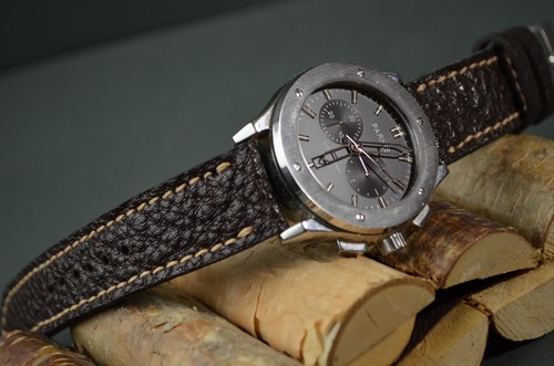 Uhrenarmband mm braun - mm,