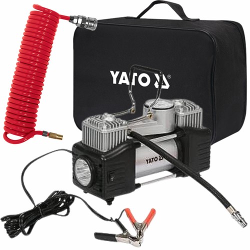 Auto kompressor mit - mit, led-lampe