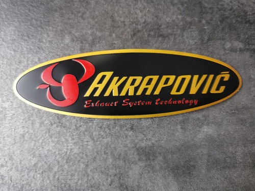 Akrapovic aufkleber hitzefest - akrapovic,