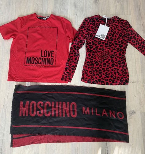 Love moschino set - moschino, t-shirt