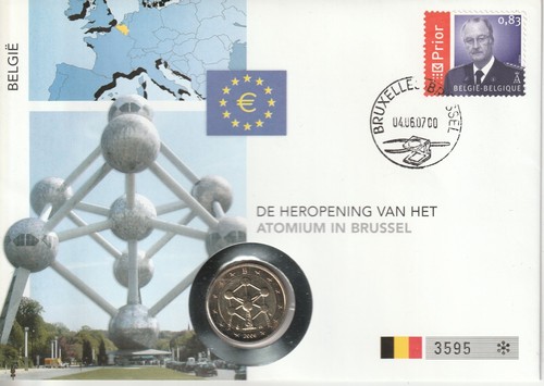 Mds numisbrief belgien belgium - mds,