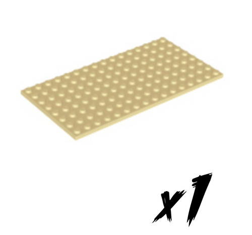 Lego 92438 8x16 plate - 1x,