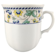 Kaffeebecher TCM Tchibo Blaue Blütenranke