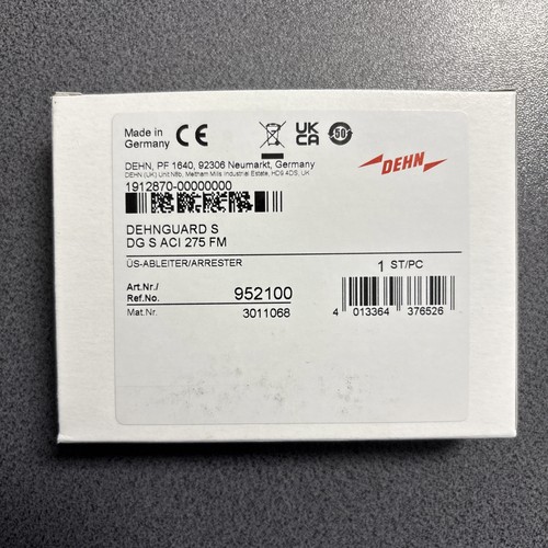 Dehn dehnguard aci 275 fm - dehn, dg