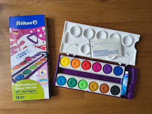 Pelikan deckfarbkasten lila - pelikan,