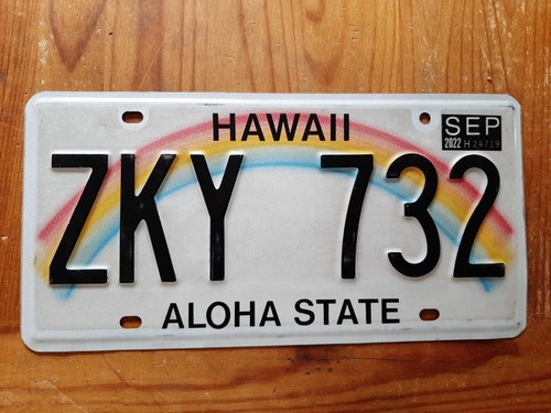 Originales usa nummernschild - usa,