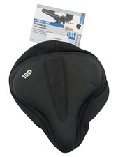 Fischer GEL Proline Fahrrad Satteldecke für Tourensattel Schwarz