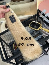 50cm 100gram Slawisch Naturhaar ~ Schnitthaar für Extensions Echthaar, Rohhaar